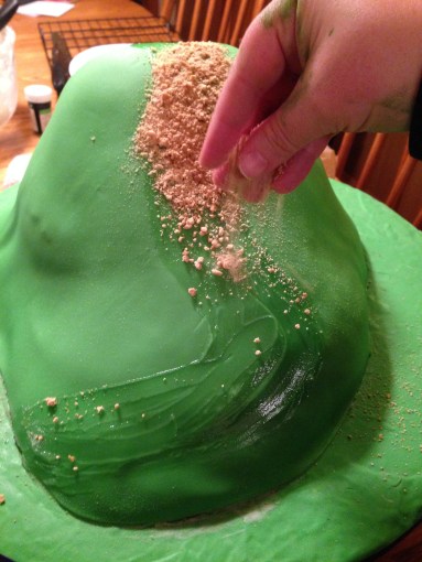 biker cake adding path