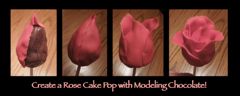 Rose cake pop tutorial
