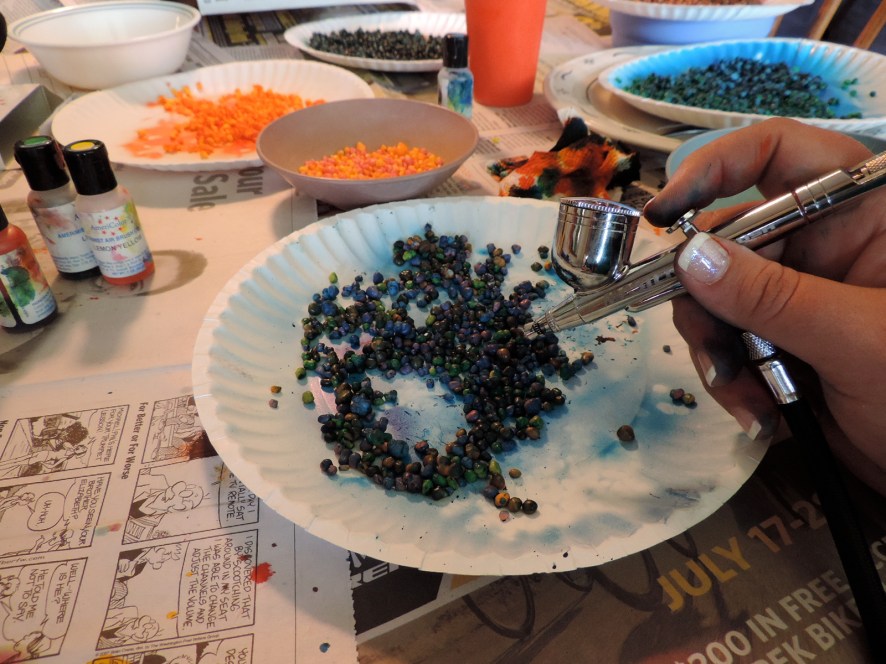 airbrush nerds for cake