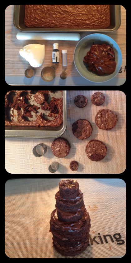 staney cup cake in progress