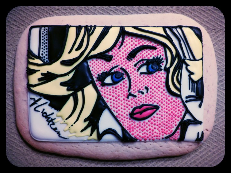 cookie painting lichtenstein
